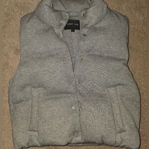 NWOT GREY LAB puffer cropped vest Small